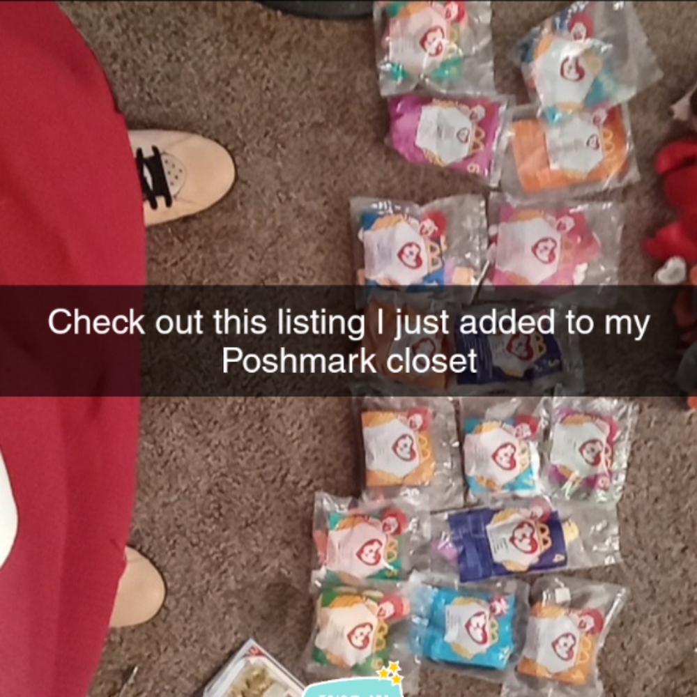 Neon the Seahorse McDonald's TY Beanie Baby